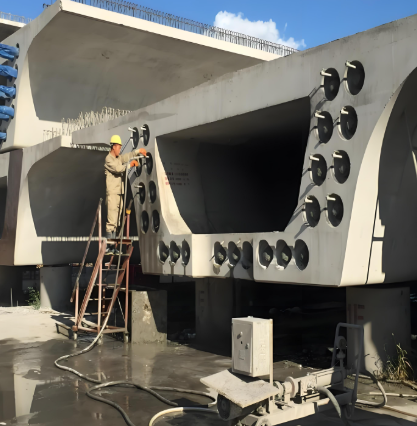 积石山压浆料施工流程及注意事项